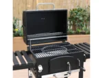 Barbecue SWEEEK Sweeek Bernard Recuperador de Cinzas, Arejadores, Bandeja Ajustável, Prateleiras (122x65x103 cm)